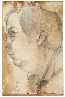 Horst Janssen - Halstuch, 22. Juli 1971