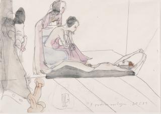 Horst Janssen - Kontemplation.