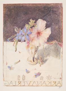 Horst Janssen - Plakat für den Arkana-Verlag.