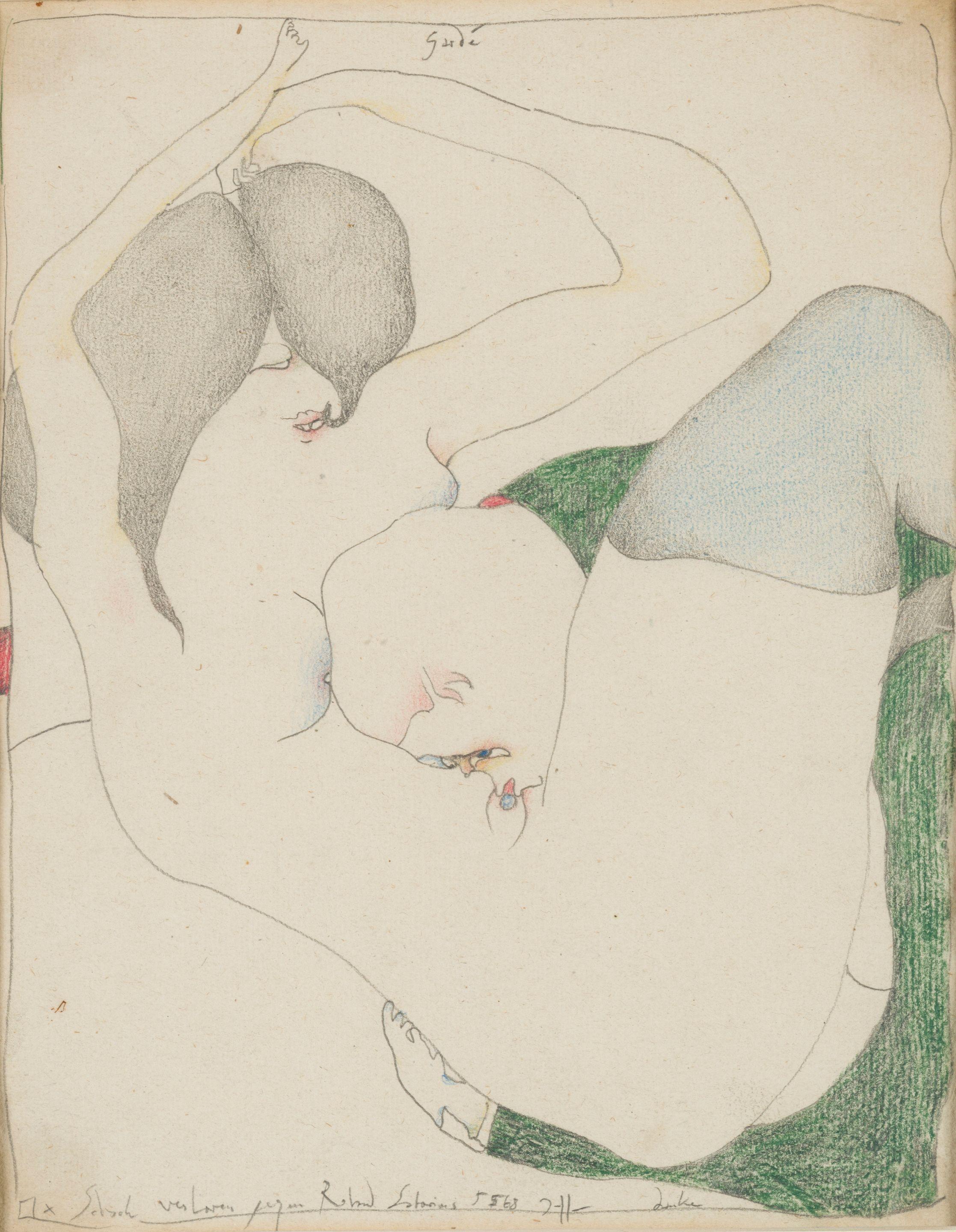 Horst Janssen - Sans titre