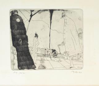 Horst Janssen - Stadtlandschaften (Frielinghaus 58-66)