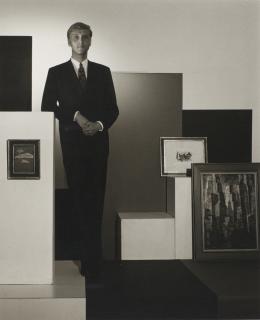 Horst P. Horst - Claus Runkel, Art Dealer, London, 1980