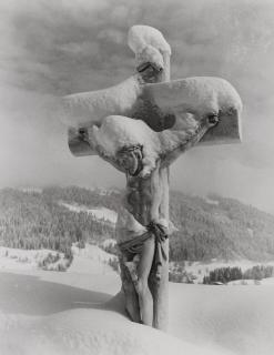 Horst P. Horst - Crucifix, Kitzbühel, Austria, 1936
