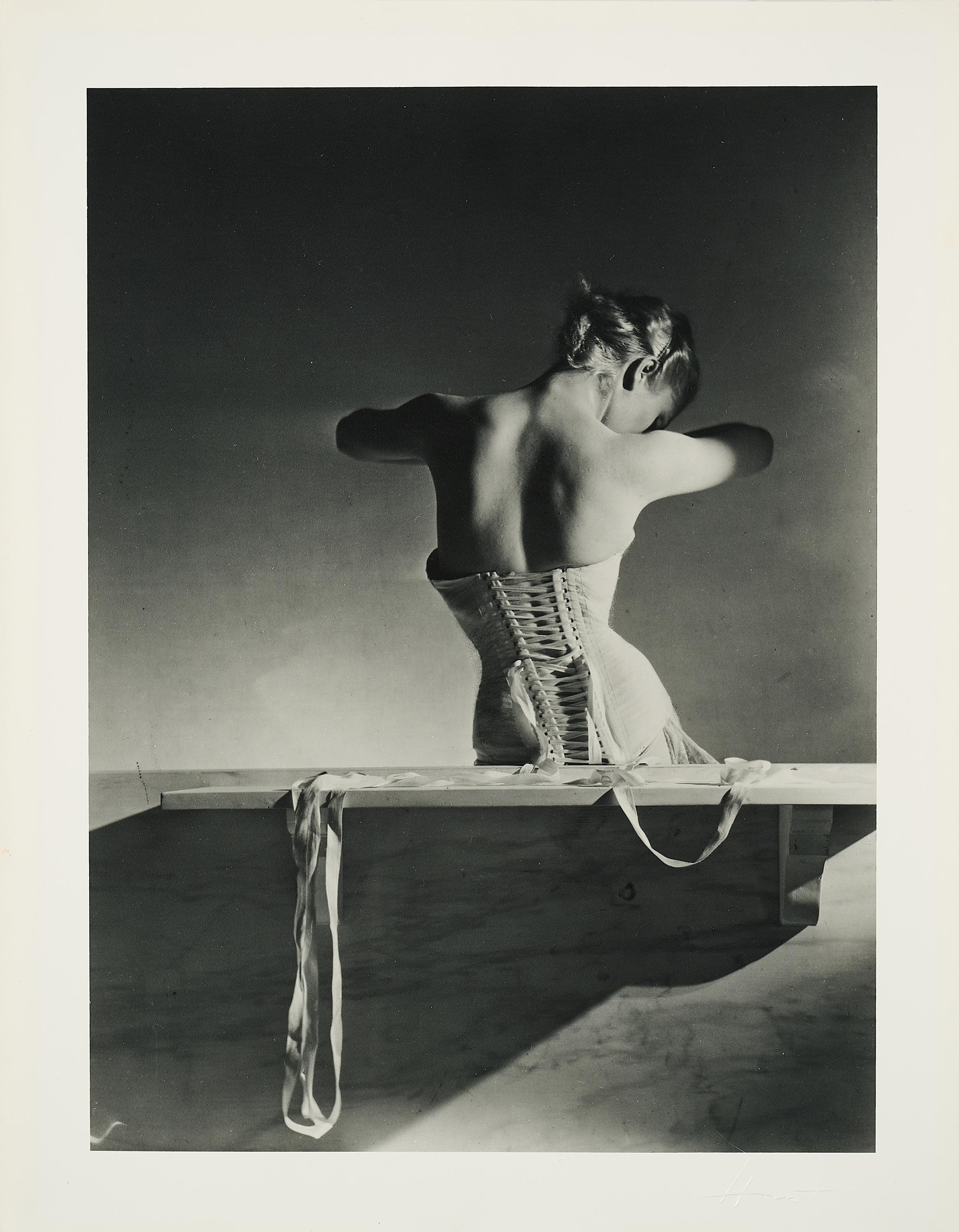 Horst P. Horst - Mainbocher Corset Paris 1939.