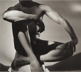 Horst P. Horst - Male Nude, Frontal, Ny\', 1952