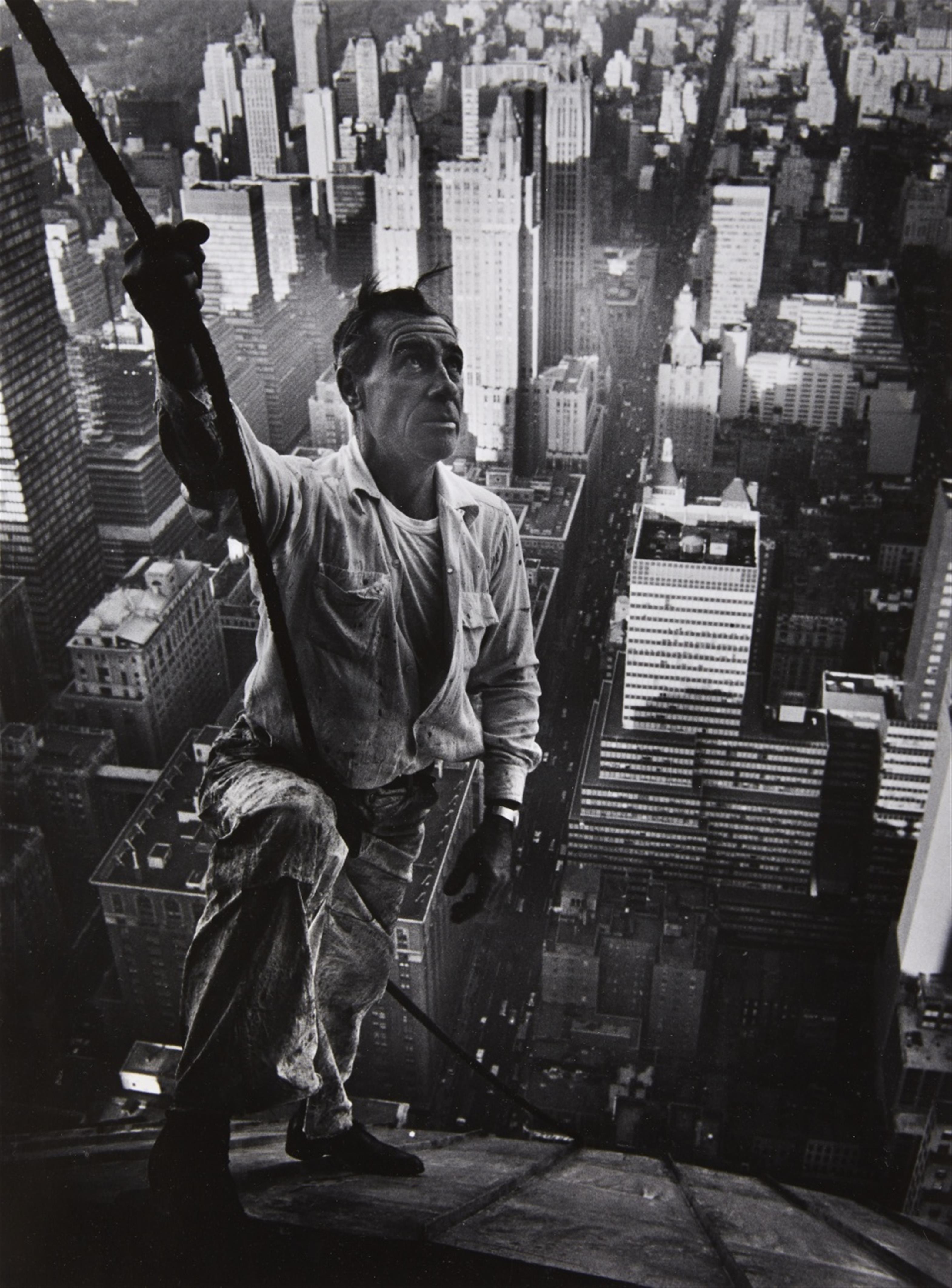 Horst Schäfer - Gebäudereiniger, Chrysler Gebäude, New York