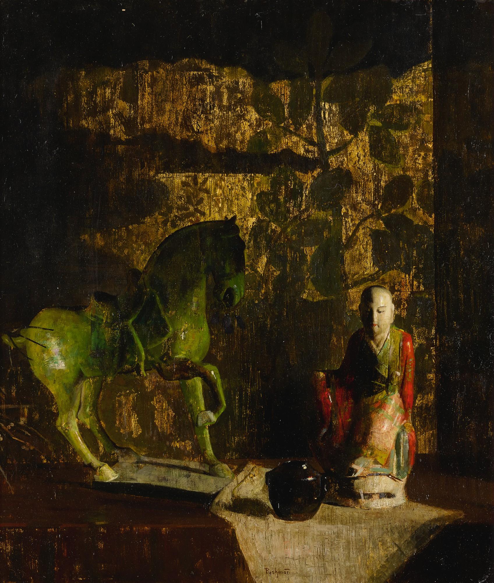 Hovsep Pushman - Prince And His Horse, No. 344, No. 2