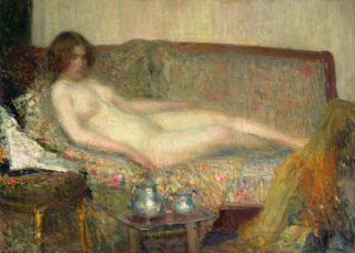 Hovsep Pushman - Repose (Reclining Nude)