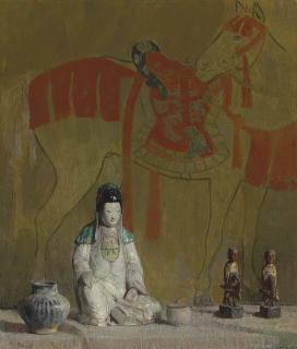 Hovsep T. Pushman - Still Life: The Tang Horse