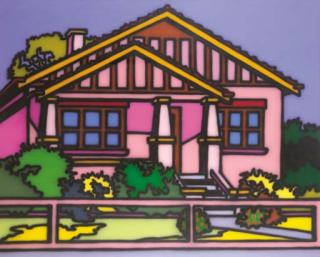 Howard Arkley - Bungalow Home