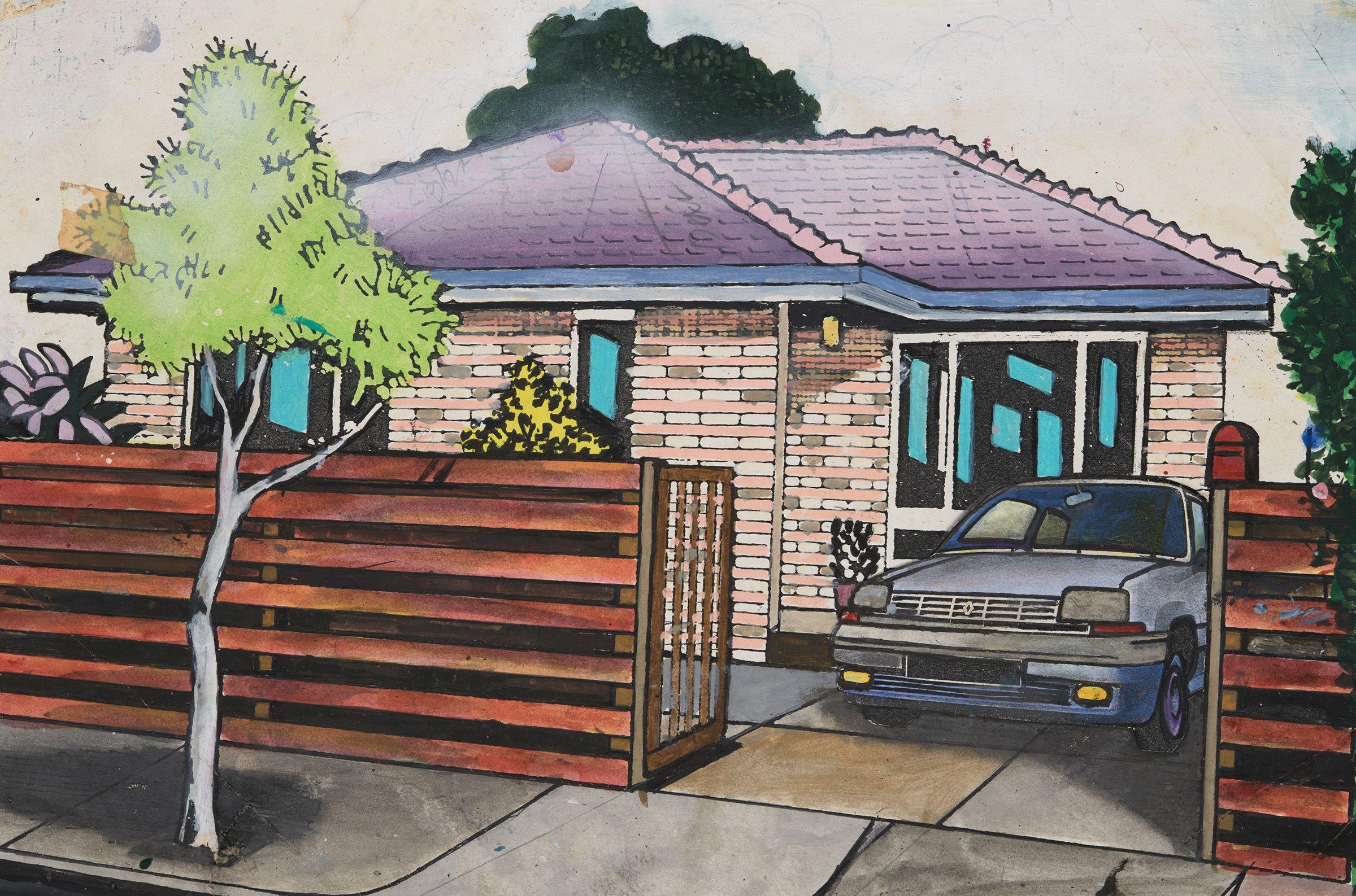 Howard Arkley - Untitled, 1986