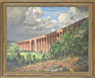 Howard Barron - Nairn Viaduct, On The Highland Main Line