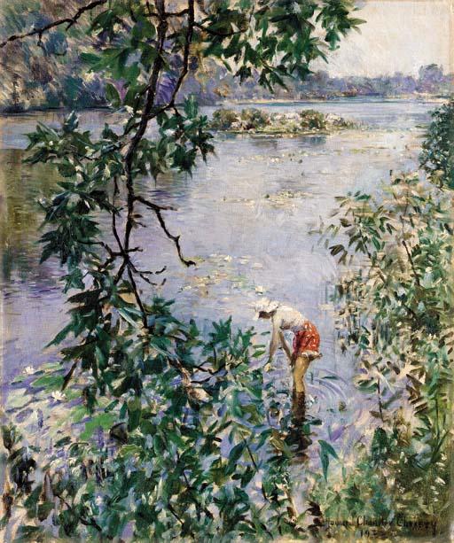 Howard Chandler Christy - Knee Deep in June