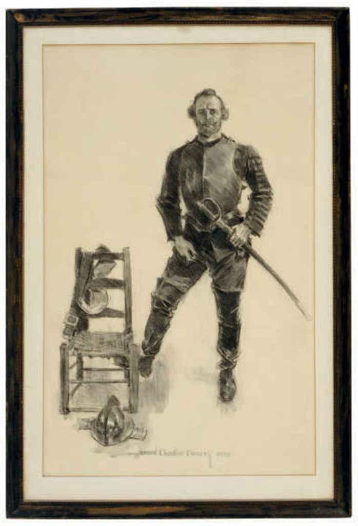 Howard Chandler Christy - Portrait of a soldier