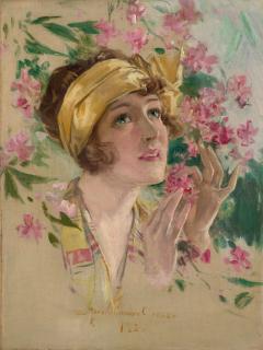 Howard Chandler Christy - Portrait of Dorothy Knapp