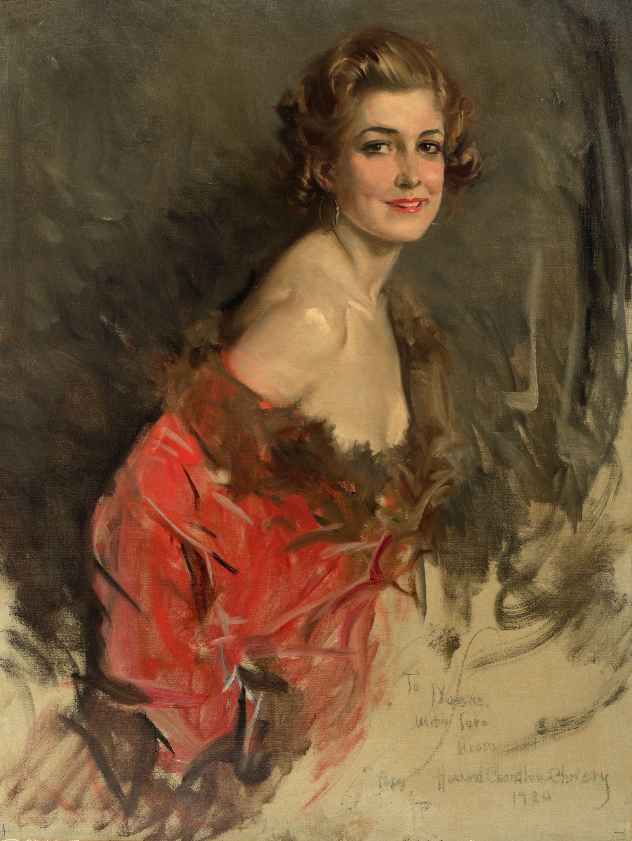 Howard Chandler Christy - Portrait of Nonie