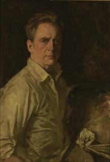 Howard Chandler Christy - Self Portrait With Palette