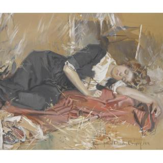 Howard Chandler Christy - Sleeping Woman