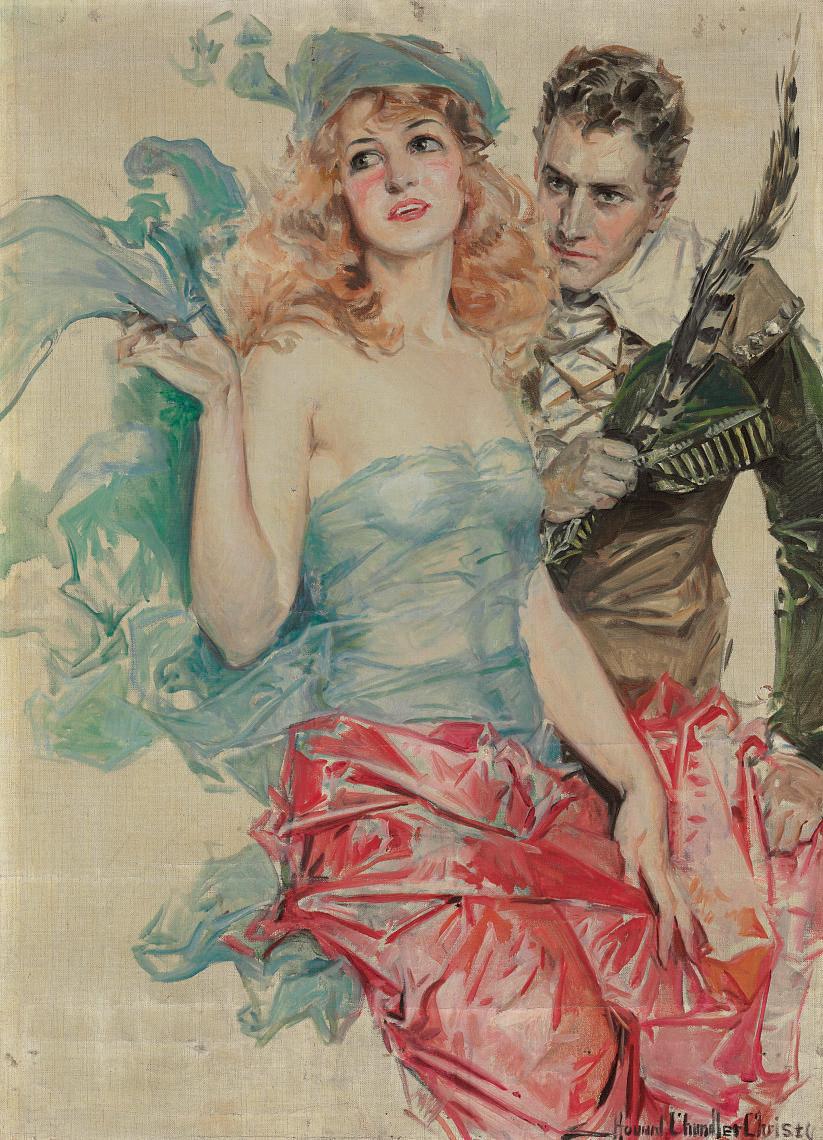 Howard Chandler Christy - The Hero and His Lady
