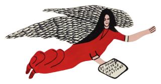 Howard Finster - Angel