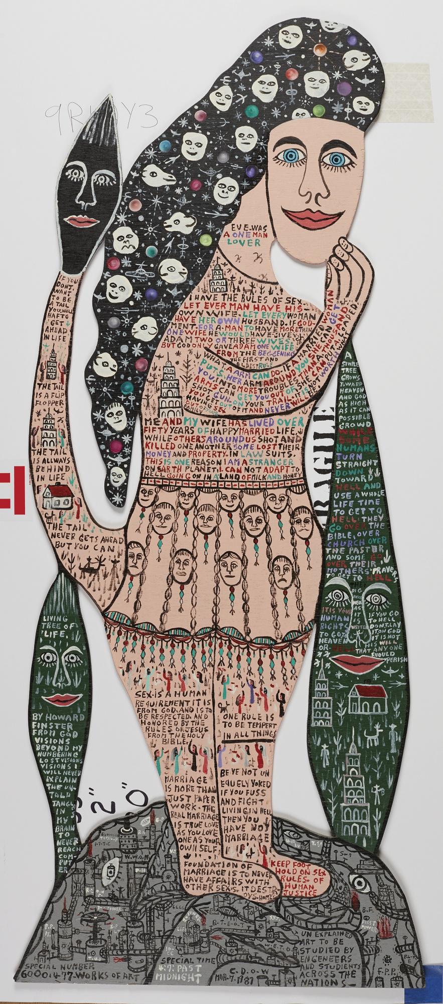 Howard Finster - Eve Was A One Man Lover