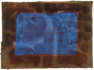 Howard Hodgkin - Blue Listening Ear (Heenk 73)