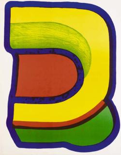 Howard Hodgkin - [Composition with Red]