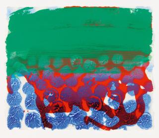 Howard Hodgkin - In a public garden