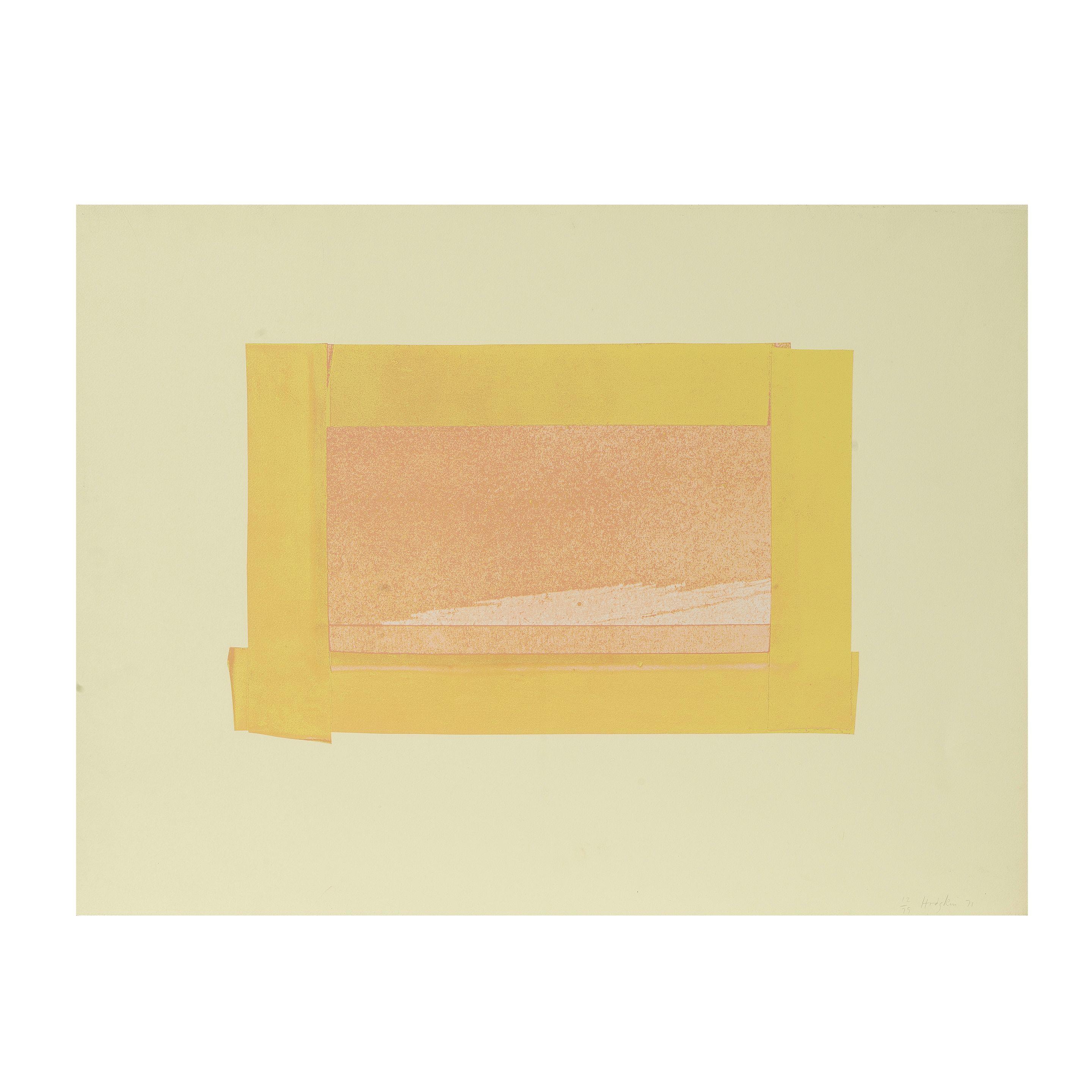 Howard Hodgkin - Indian View G, 1971