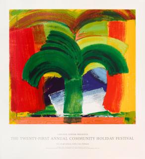 Howard Hodgkin - Lincoln Center presents the Twenty-First Annual Community Holiday Festival (See H. pg. 223), 1991
