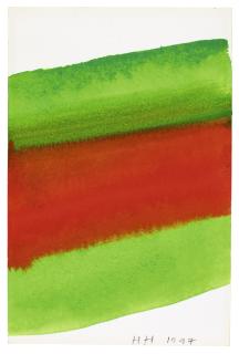 Howard Hodgkin - Menu Design For Chanterelle