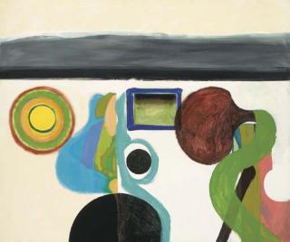 Howard Hodgkin - Portrait Of Mr. And Mrs. Kasmin