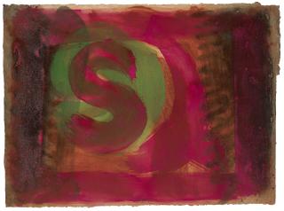 Howard Hodgkin - Red Listening Ear