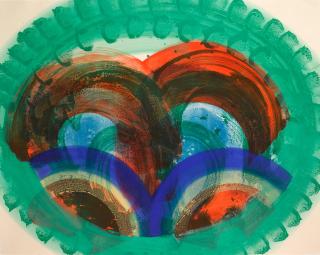Howard Hodgkin - Red Palm