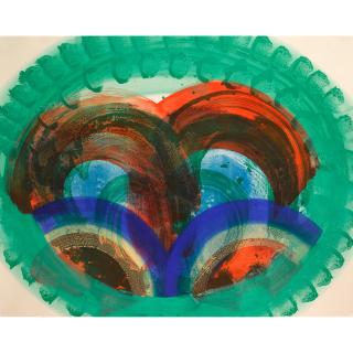 Howard Hodgkin - Red Palm