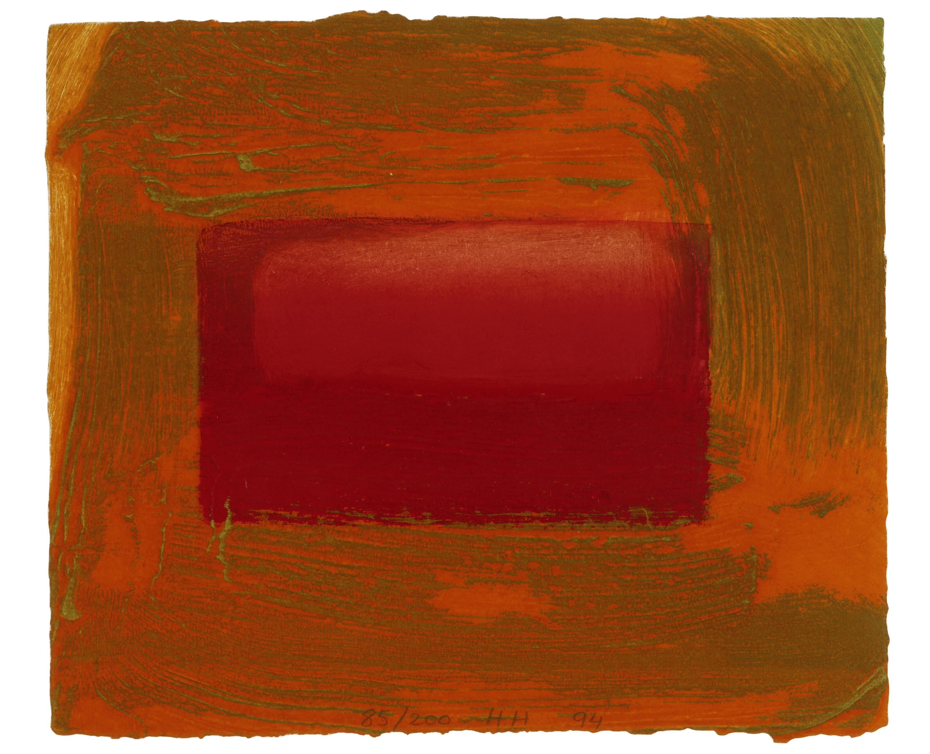 Howard Hodgkin - Red Print