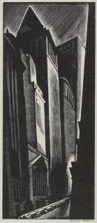 Howard Norton Cook - Canyons, New York (Duffy 76)