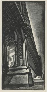 Howard Norton Cook - Manhattan Bridge (D. 134)