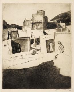 Howard Norton Cook - Taos Pyramids