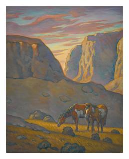 Howard Post - Indian Ponies