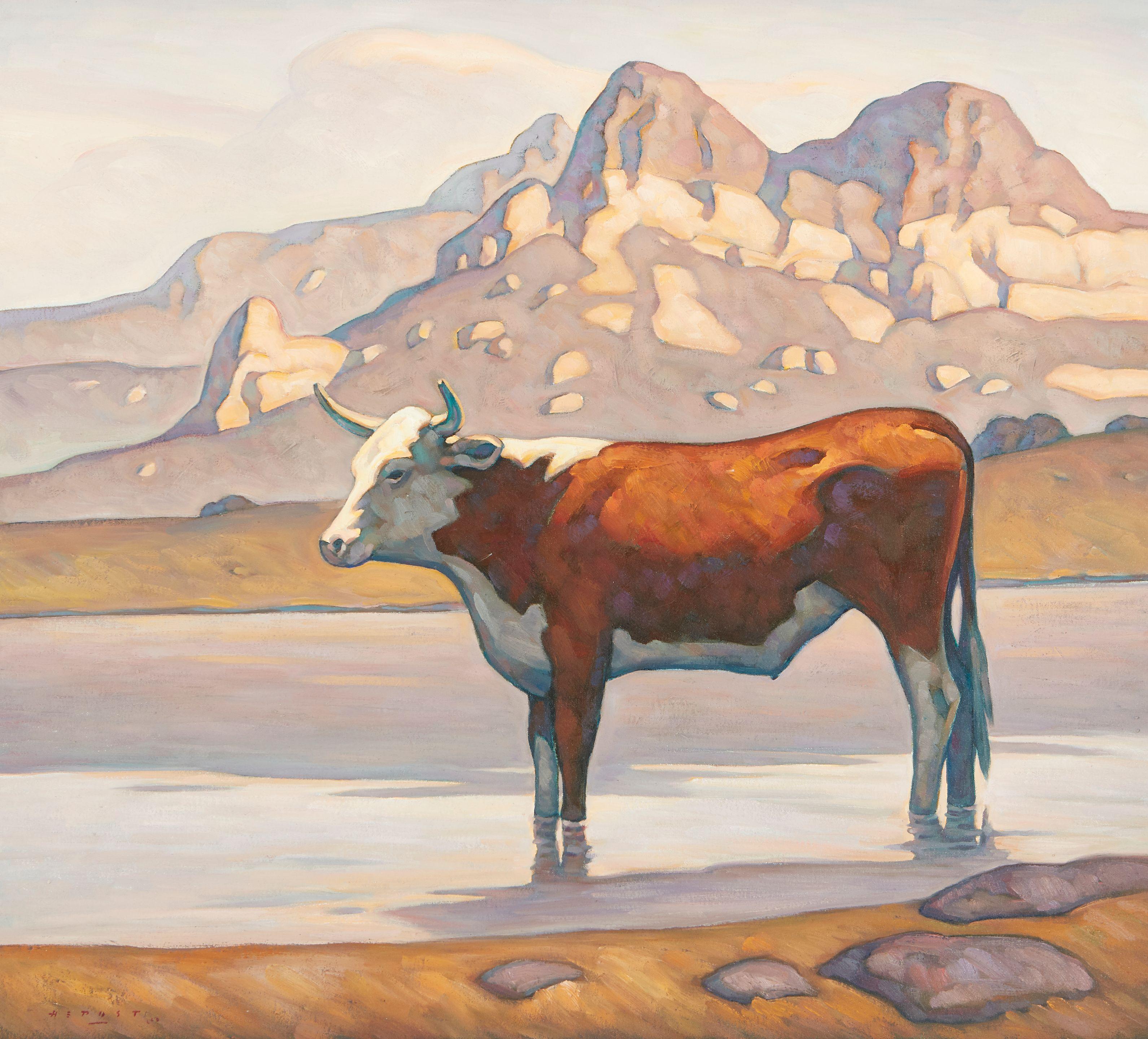 Howard Post - Waterhole Below the Buttes