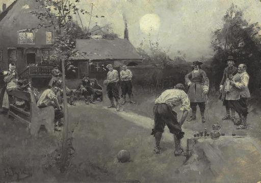 Howard Pyle - Bowling