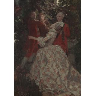 Howard Pyle - Here, André! A Spy!