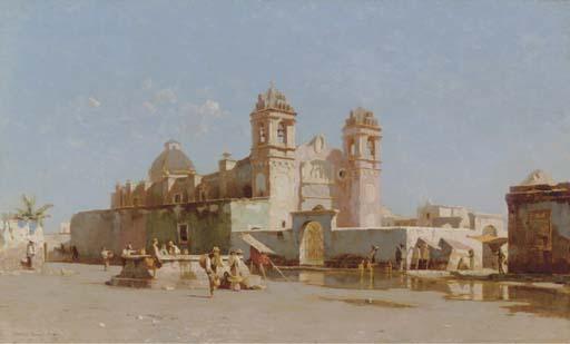Howard Russell Butler - Church in Mexico