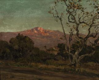 Howard Russell Butler - Landscape with Pale Light on a Mountaintop