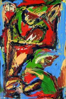 HP Zimmer - Abstrakte Komposition