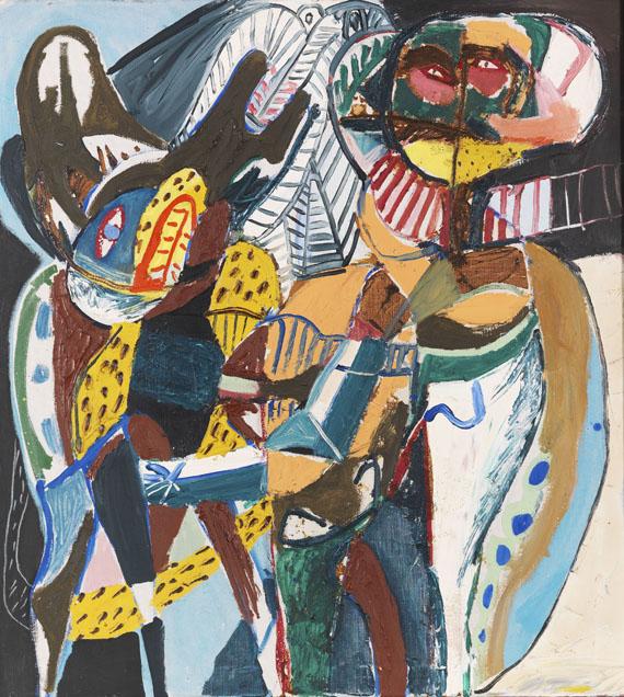 HP Zimmer - Reiter und Pferd