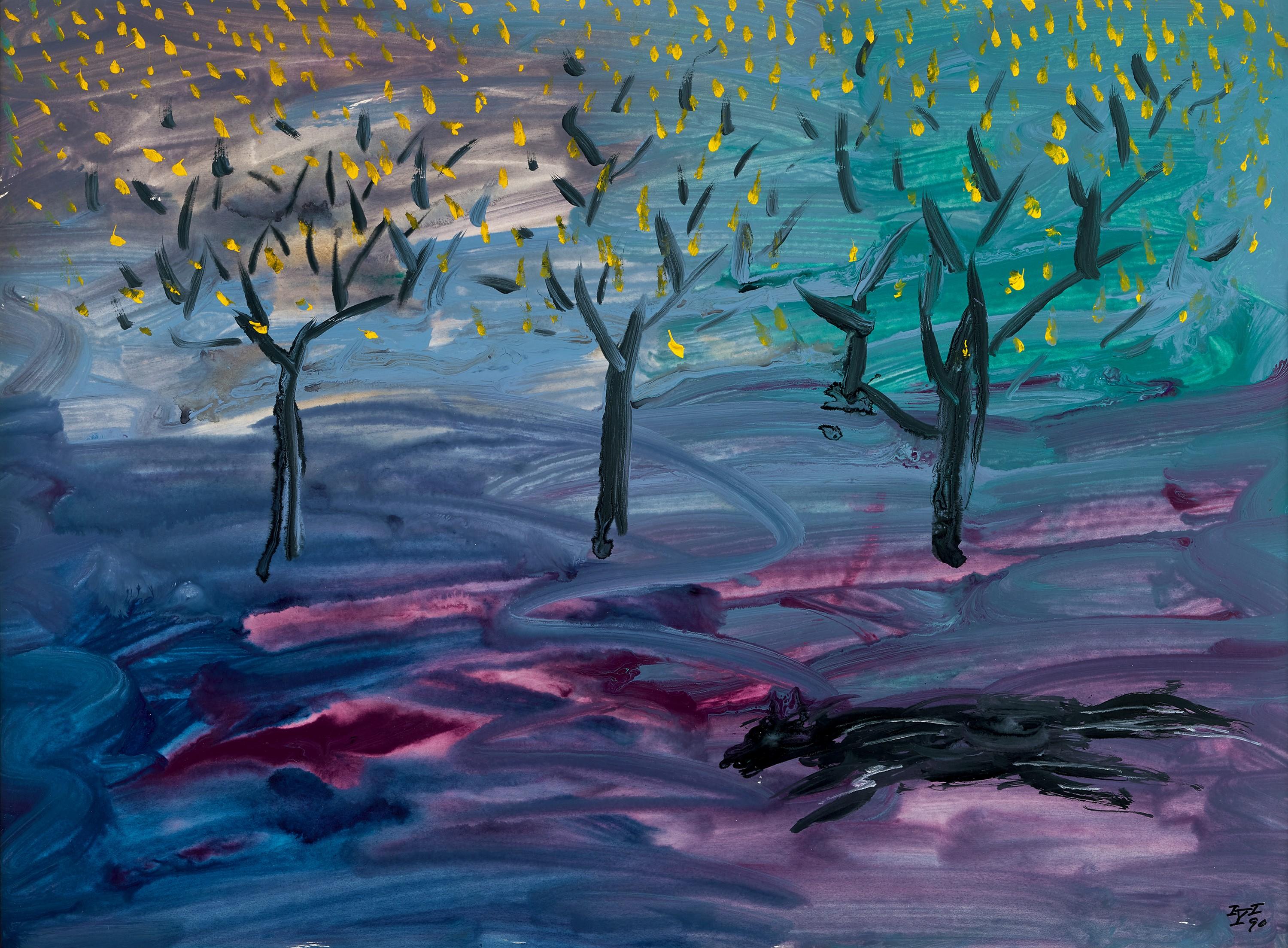 Hsia Yan - Wild Dog (Painted In 1990)