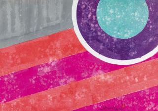 Hsiao Chin - The Rising Sun(Painted In 1965)