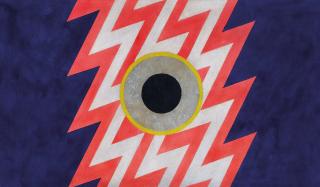 Hsiao Chin - Vibration in Blue & Red